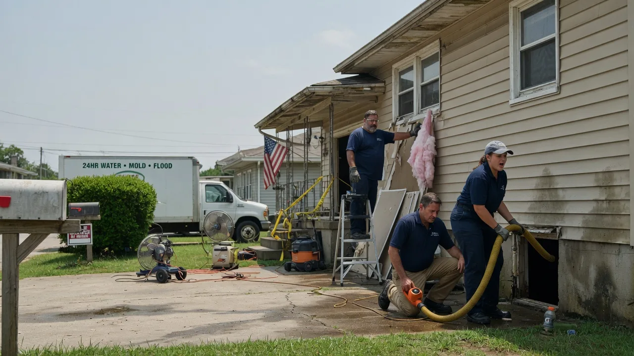 Water Damage Repair in Tennessee Colony, TX near me